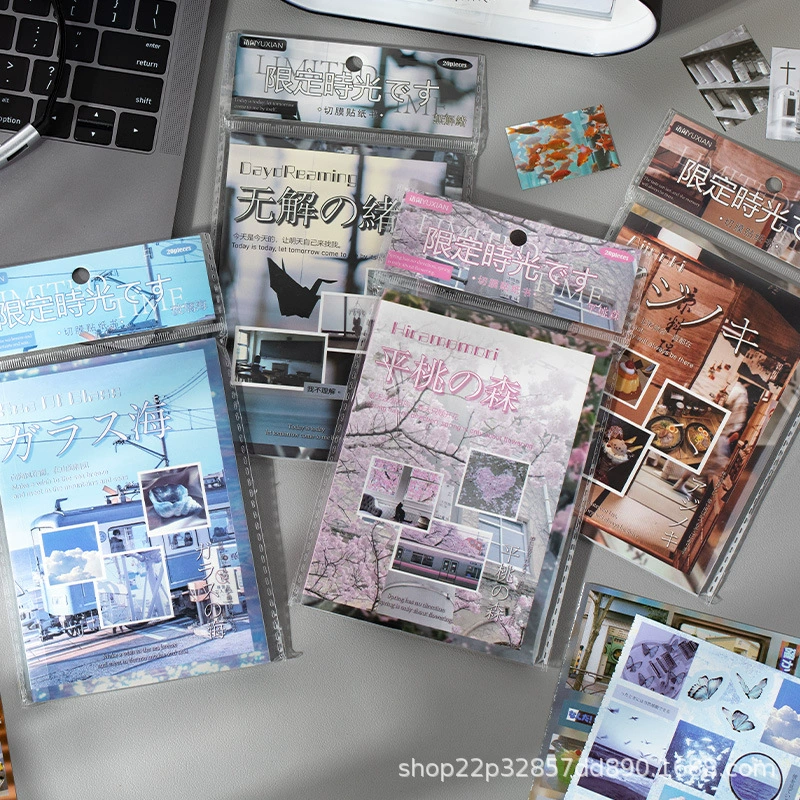 Лент Cutting film sticker book limited time серия японский древний стиль материалов для рукоделия миллет DIY украшение орфография