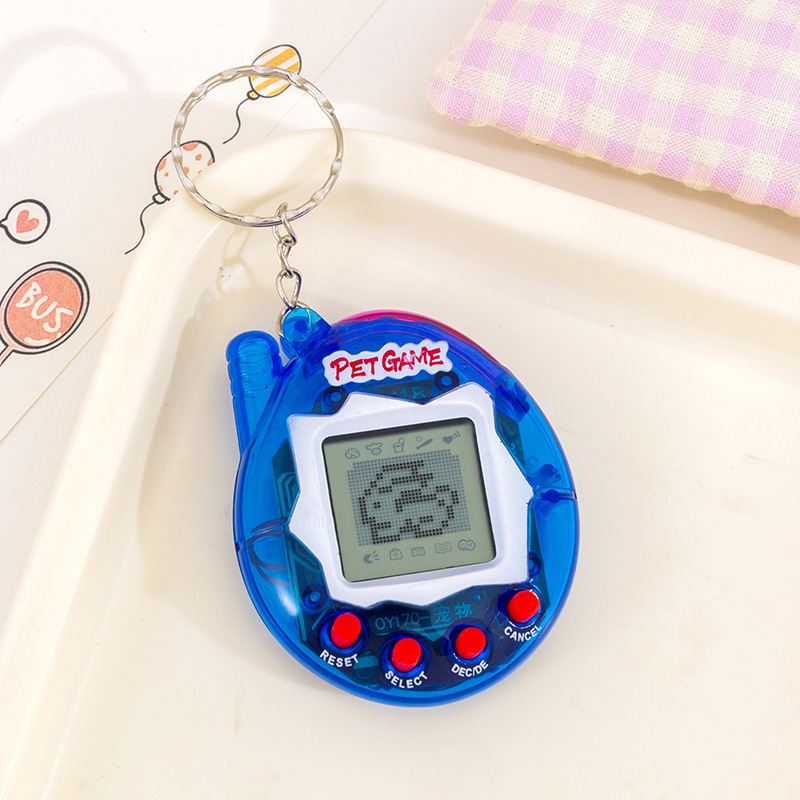 Retro blue Tamagotchi