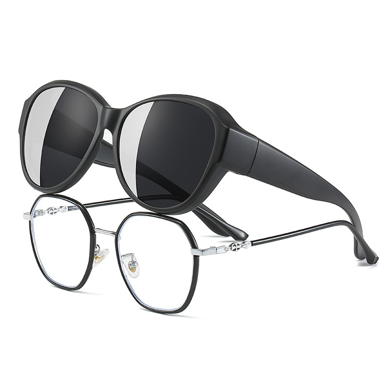 Set mirror myopia polarizer Men driver driving night vision glasses…