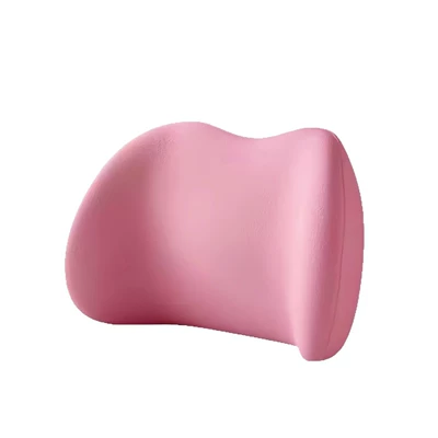 Headrest, Seat Backrest Car Cushion - pink-waist-support-quiet-surface-without-logo