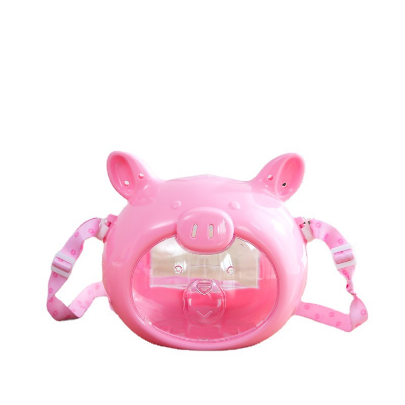 Bolsa de Transporte Portátil para Hámster de Plástico