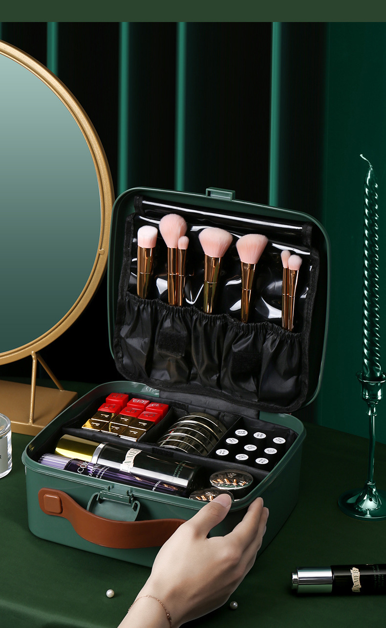 墨绿化妆包 (12)