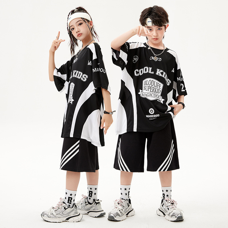 Children's Street Dance Performance Costumes, Boys' Hip-Hop Clothing, Trendy Kids' Hip-Hop, Girls' Jazz Dance, Girl Group Runway Show Children's Street Dance Performance Costumes, Boys' Hip-Hop Clothing, Trendy Kids' Hip-Hop, Girls' Jazz Dance, Girl Group Runway Show