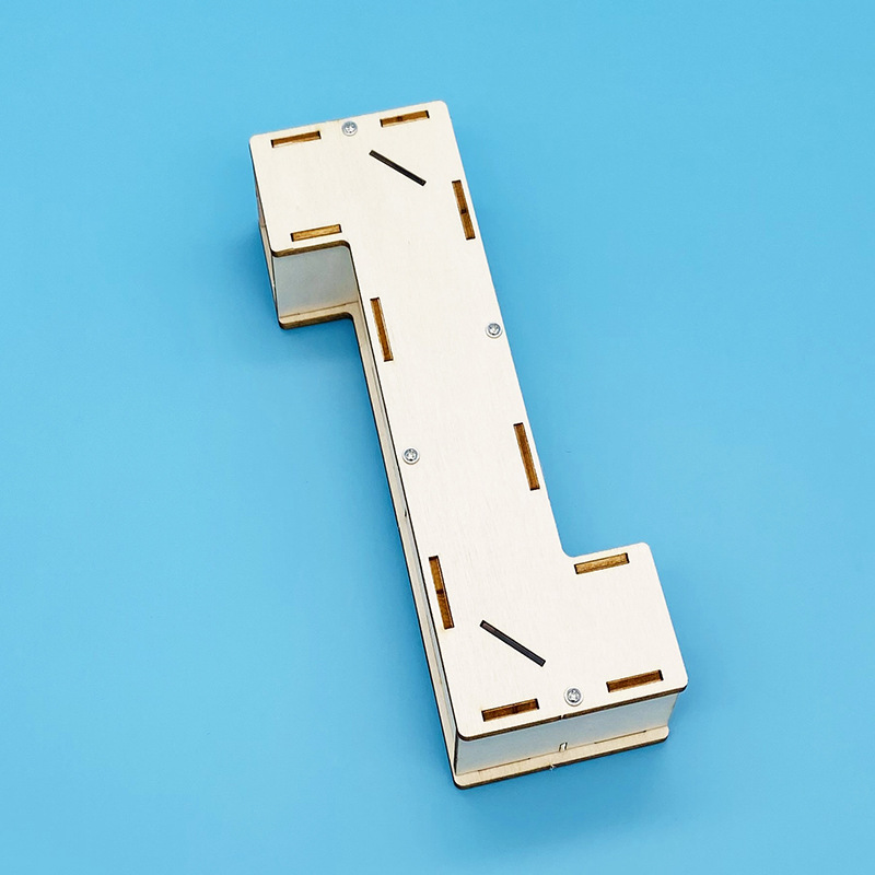 国境を越えて人気の科学教育知育玩具、木製花の手作りDIY小物製作キット、子供向け模型玩具材料パック