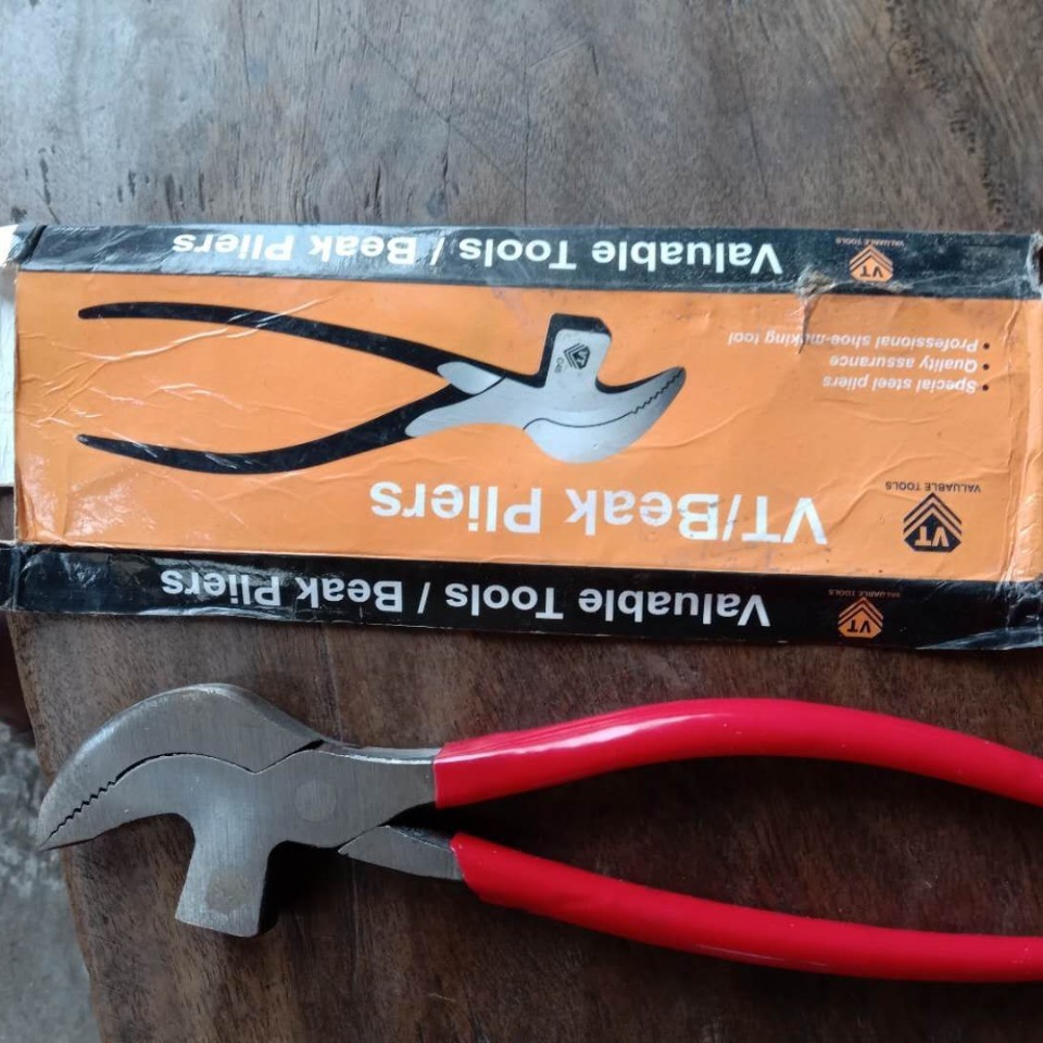 Alicates de uñas de zapatos para reparación de zapatos alicates de boca de pájaro multiusos pico de pato clip de línea apretada alicates de zapatos