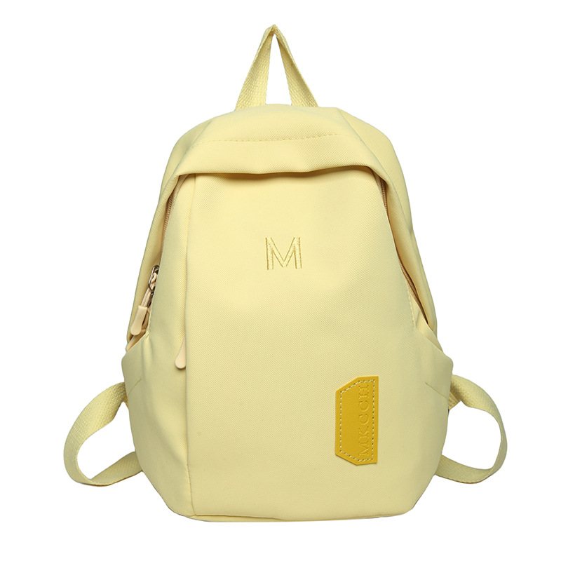 노란색 단일 가방