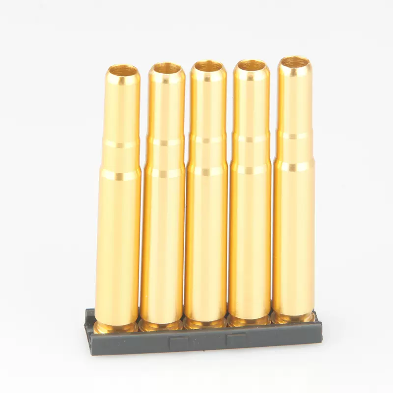 新款加重器98K金属弹壳M40A6抛弹壳配件改装壳铝壳98K五金配件