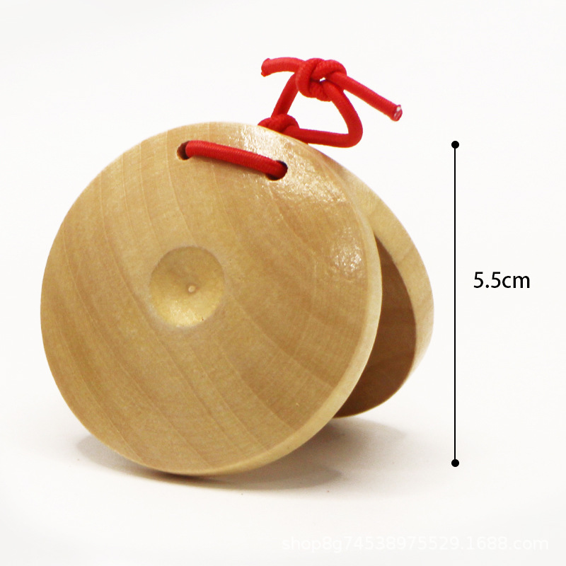 A log castanet
