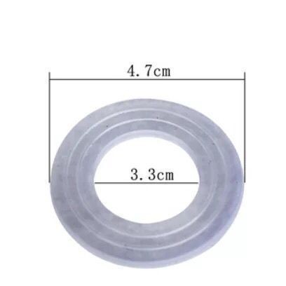 4 puntos de goma del grifo almohadilla de goma anillo de sello manguera de la cocina accesorios de ducha a prueba de fugas almohadilla de silicona con filtro neto