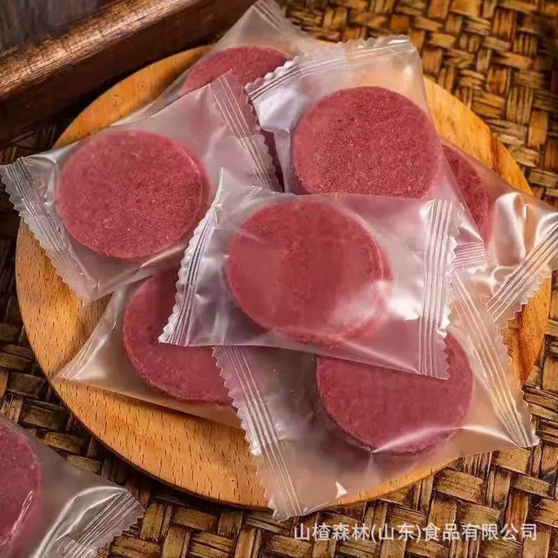 桑葚山楂片20斤独立包装山楂制品源头厂家零食散装整箱批发果脯