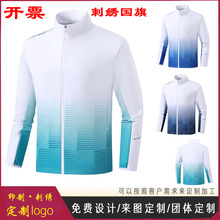 中国国家队运动服套装男女外套体育生训练团体服教练服logo印花