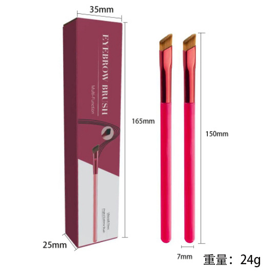 Cepillo de cejas salvaje hacker pelo ceja dibujo artefacto Cangzhou maquillaje cepillo multifuncional cepillo de cejas rayita cepillo de cejas cepillo