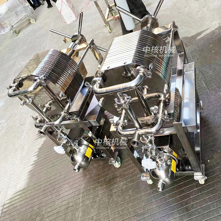 中核機械ステンレス板枠フィルタ3t/h精密板枠式フィルターは不純物を除去する|undefined