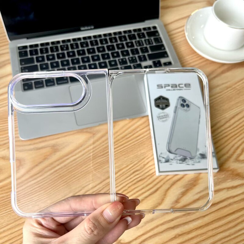 Suitable for iPhone 18 Duo foldable phone, Apple 18 anti-drop case, DIY recessed design, acrylic phone case Suitable for iPhone 18 Duo foldable phone, Apple 18 anti-drop case, DIY recessed design, acrylic phone case