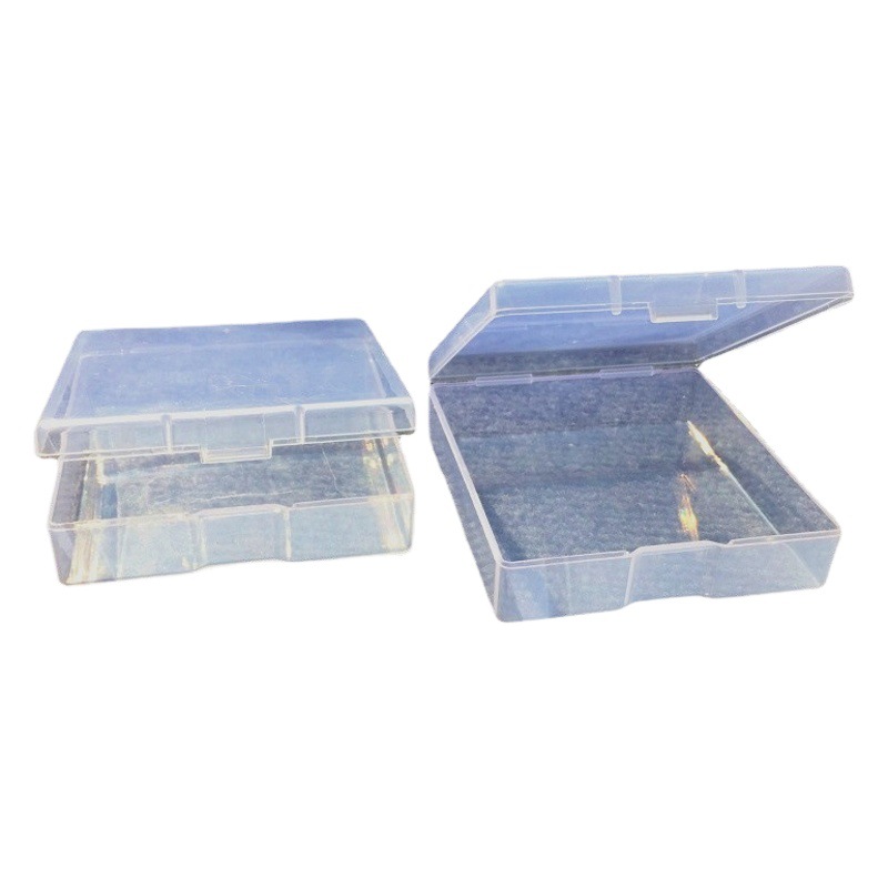 Caja de almacenamiento de plástico caja cuadrada caja de PP caja de embalaje caja de plástico transparente caja de piezas caja de plástico