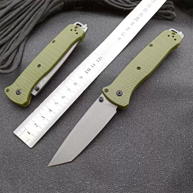 Outdoor BM бабочка 537 складной нож гильзовая рукоять, походный портативный самооборона острый складной нож
