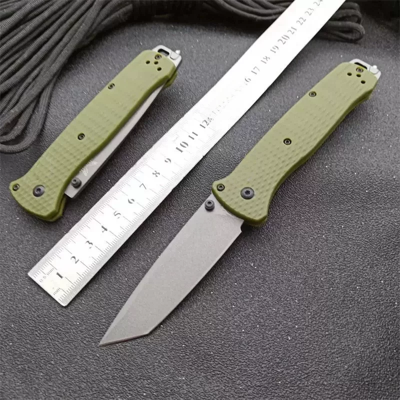 Outdoor BM бабочка 537 складной нож гильзовая рукоять, походный портативный самооборона острый складной нож