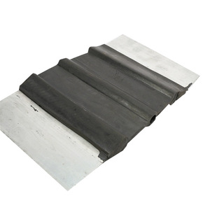 Medium Hole Steel Edge Rubber Water Stopper 350*8 Waterproof Construction Engineering Type 651 Medium Embedded Water Stopper