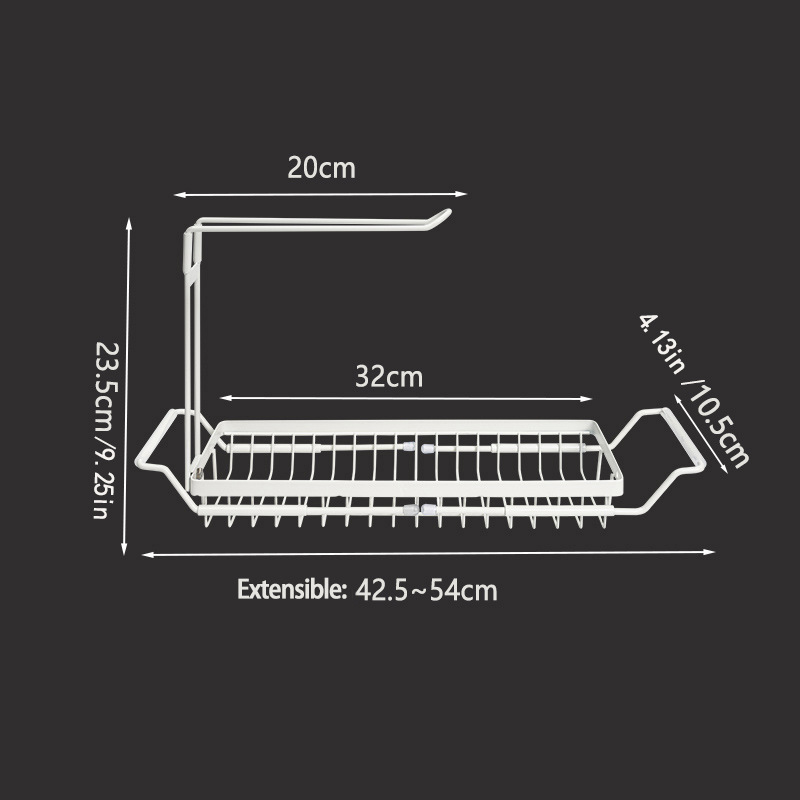 temu ステンレス鋼の雑巾ラックシンクスポンジ水切りラックキッチン雑巾乾燥収納ラックキッチン雑巾ラック