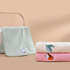 5YA1 Wholesale children's towels for face washing, home use, pure cotton gauze absorbent towels, baby saliva towels, bath towels