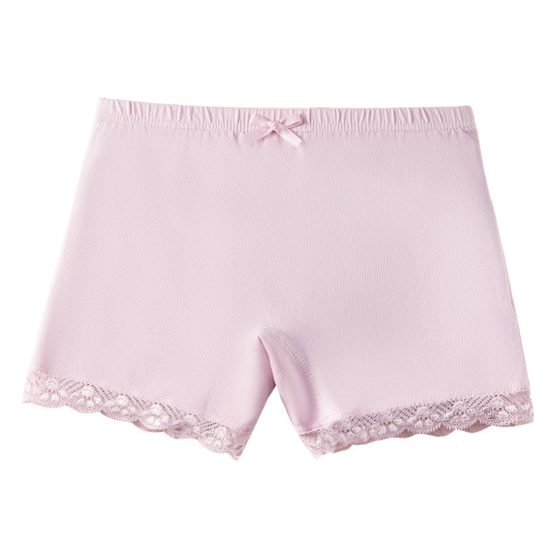 Verano de las muchachas polainas los niños delgados bebé puro algodón Boxer shorts Niña Mediana y grandes pantalones seguridad