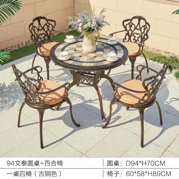 Sección 18 94 Silla Wentai Table Lily