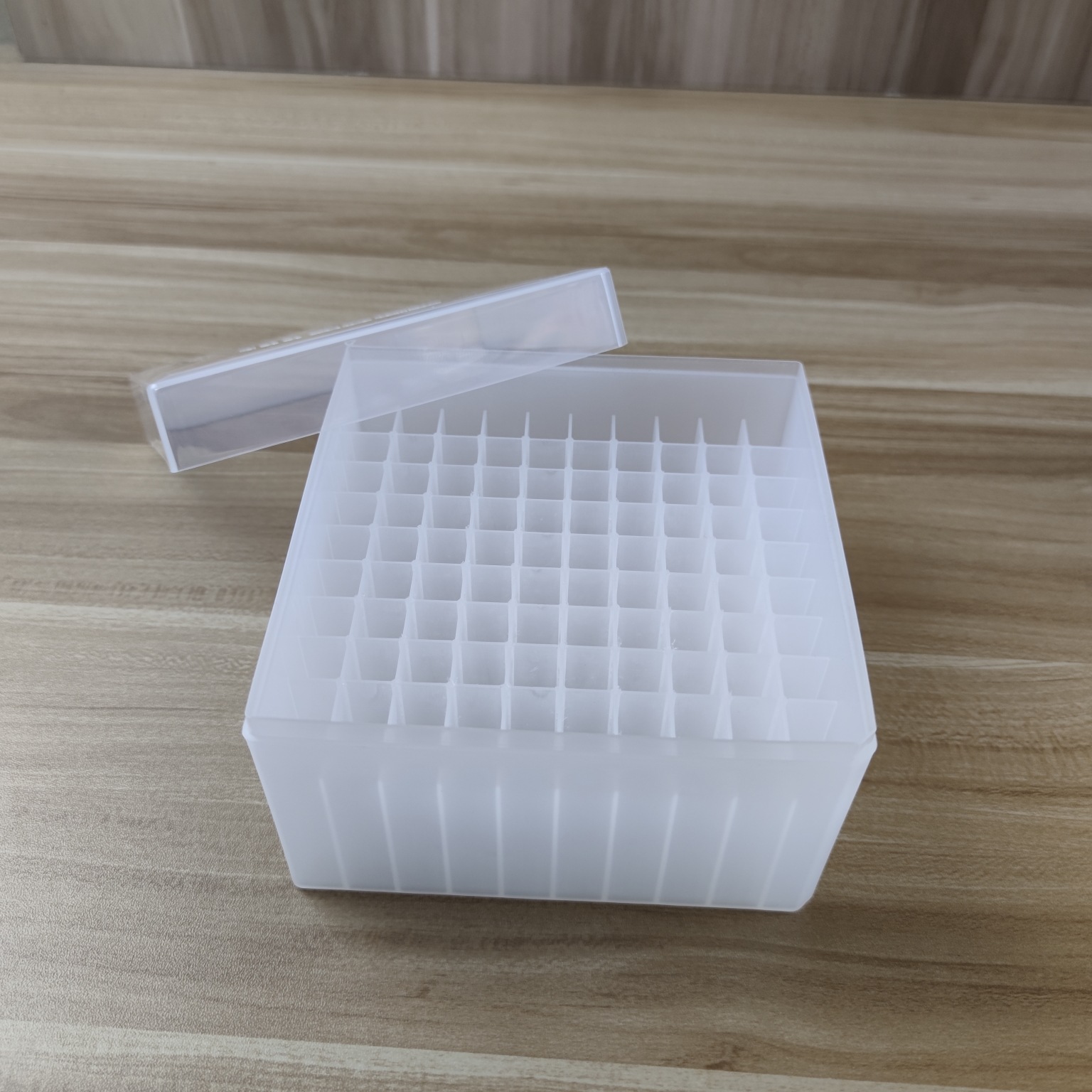 5ml冻存管盒 离心样品管冷冻盒 塑料冷冻盒 100格可放