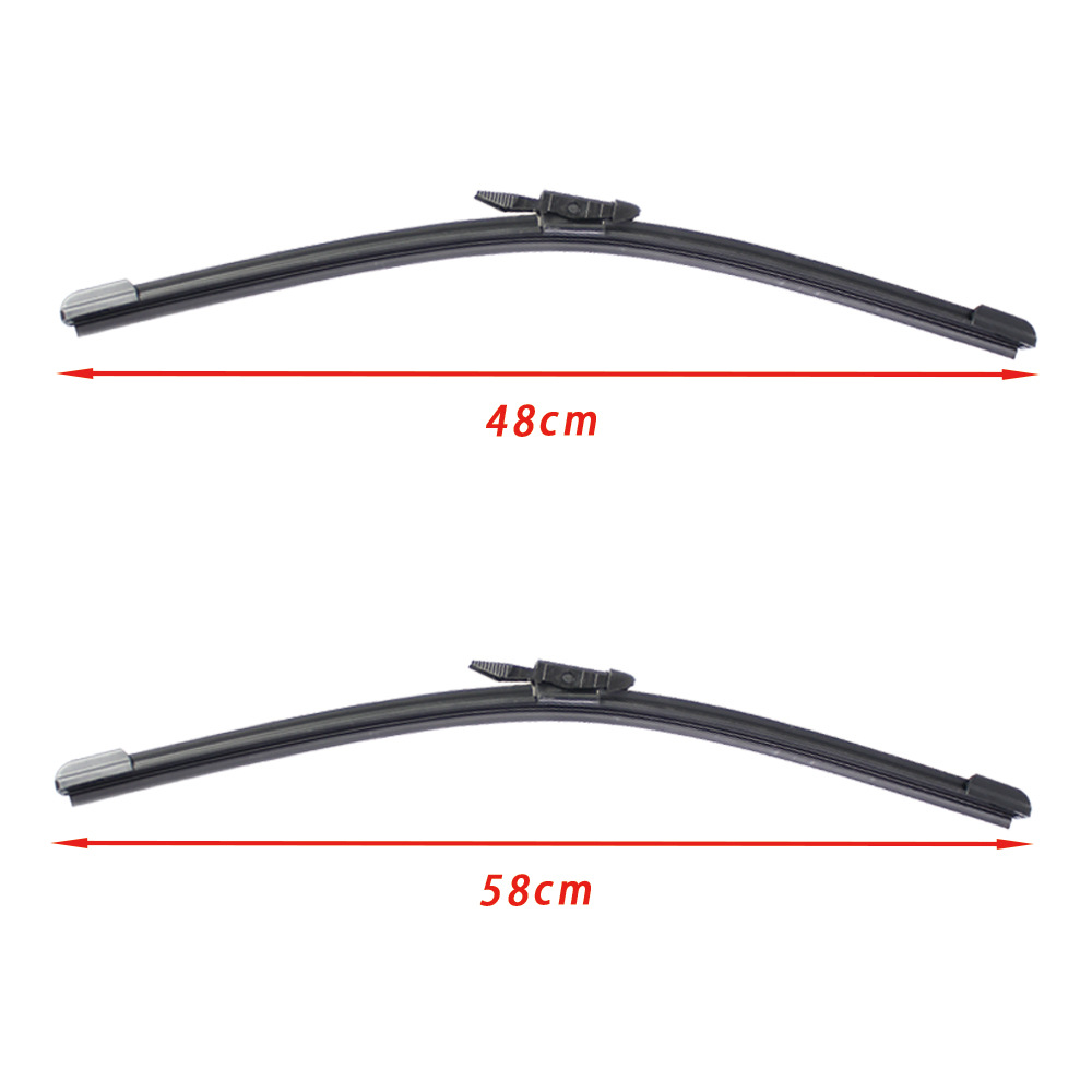 Transfronterizo para Jaguar XF07 - 15 - Jaguar XJ09 - 17 Windshield frontal boneless wiper wiper image 3