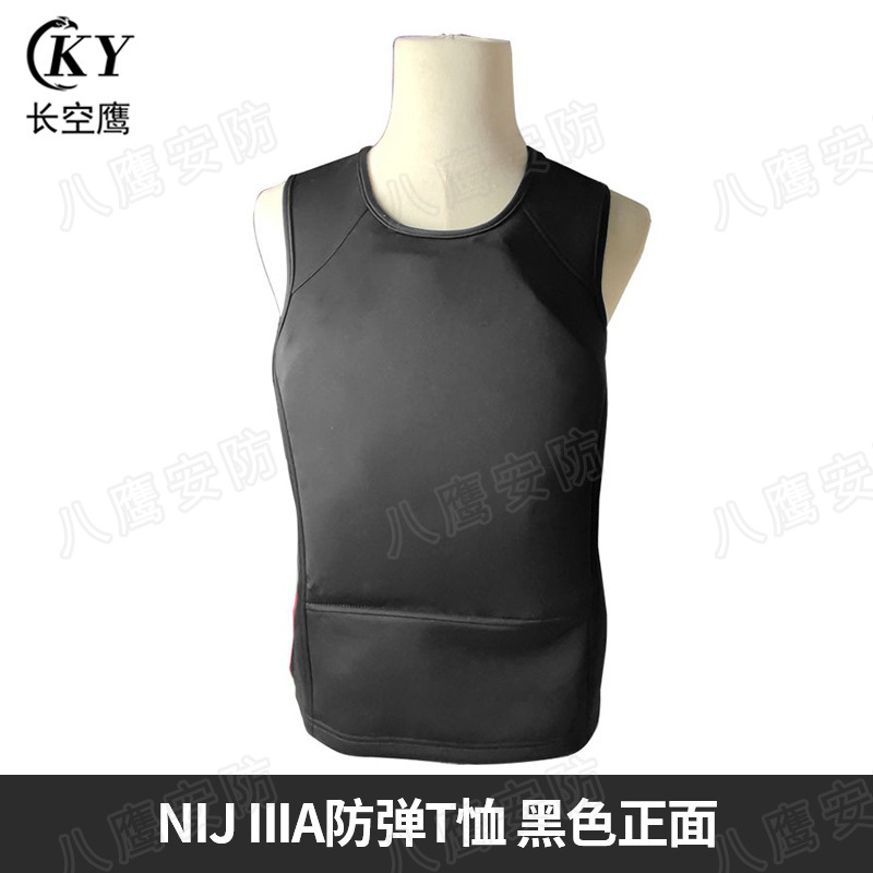 NIJ IIIA camiseta a prueba de balas protección de seguridad chaleco antibalas portátil interior chaleco antibalas ligero ropa protectora ligera