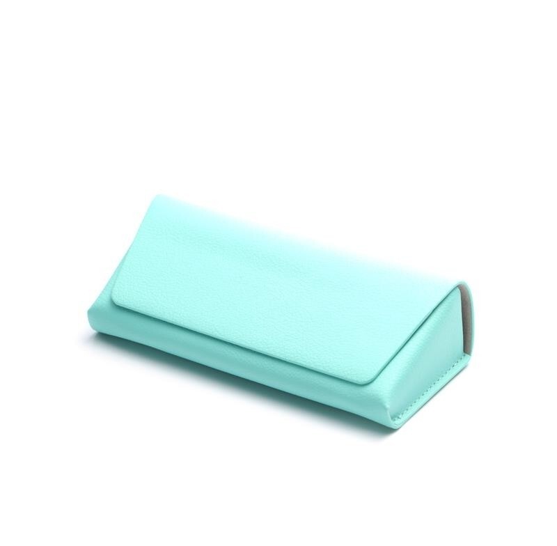 TF new sunglasses glasses case portable sunglasses case high-grade leather glasses case quality glasses case