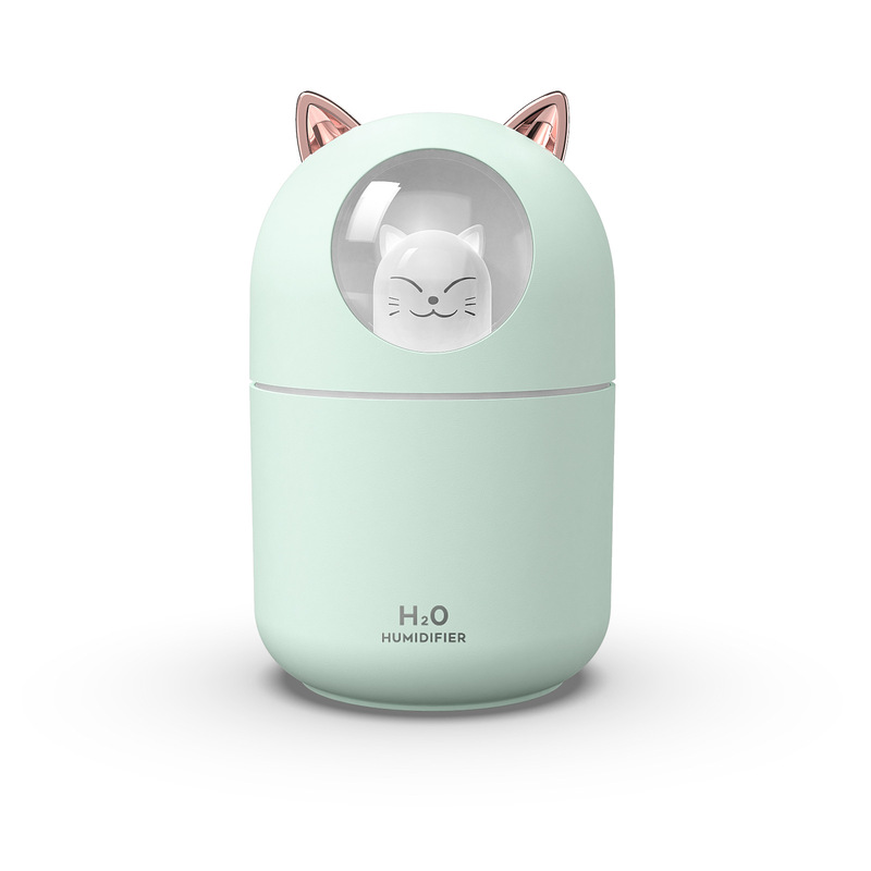 新型ミニusb双噴萌娃加湿器家庭用寝室夜灯香薫補水噴霧空気加湿器|undefined