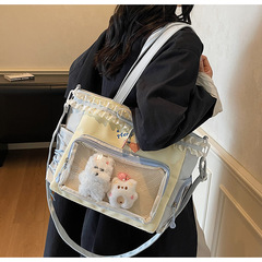 新款书包女韩版痛包初高中学生单肩包日系ins学院风甜美软妹背包