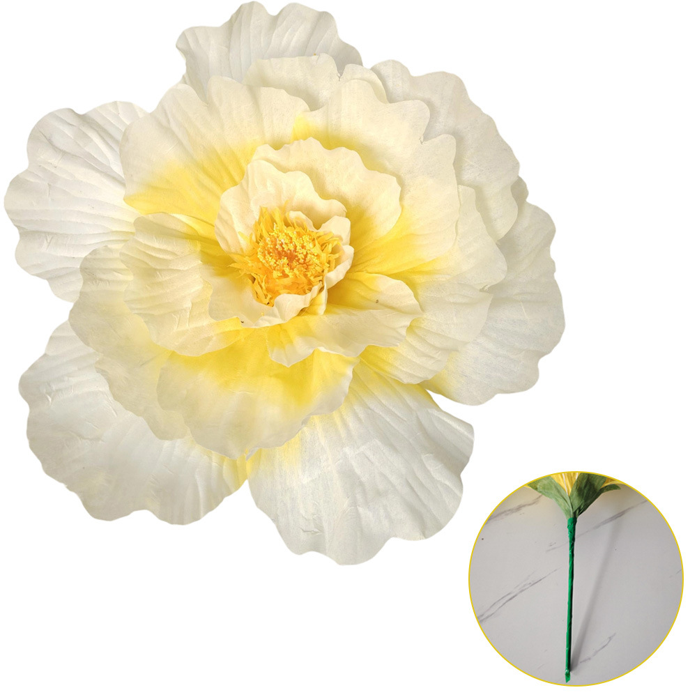 Simulación de flores grandes flores de boda flores de bienvenida flores de boda ventana de flores falsas espectáculo de disparo props diseño de escena artificial