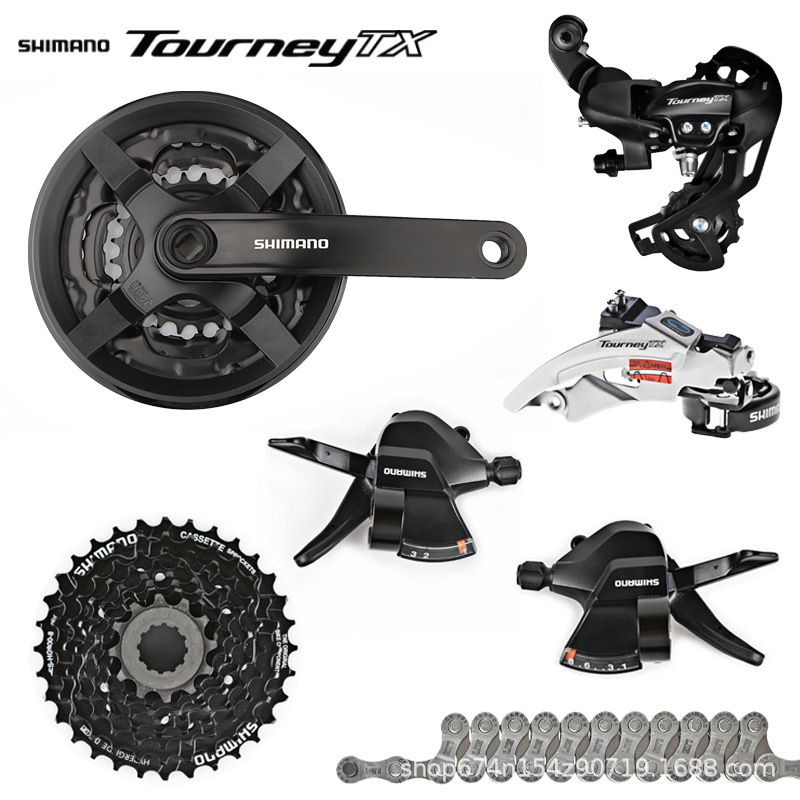 Ximano M315 dedo dial de 8 velocidades 24 velocidades kit bicicleta de montaña traje de transmisión TX800 dial trasero