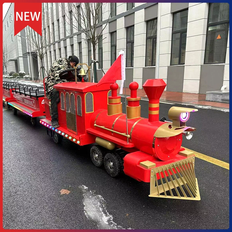 Живописное место открытый рельс экскурсионный поезд безрельсовый экскурсионный Поезд парк развлечений детский парк развлечений Электропоезд