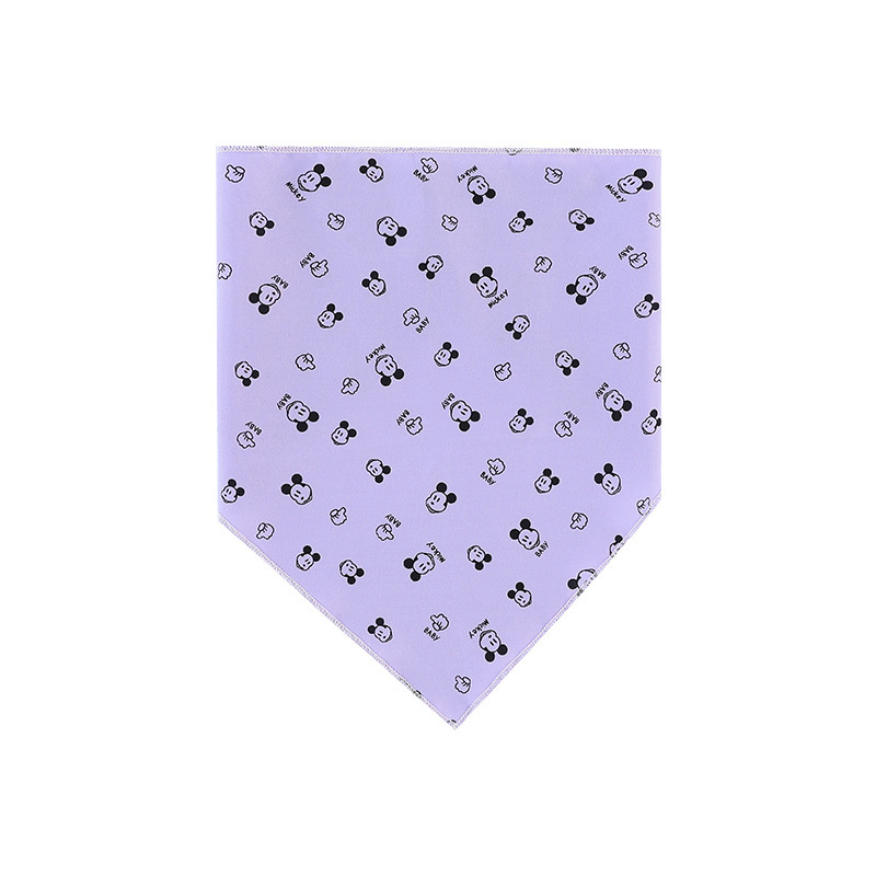 Toalla de saliva para mascotas transfronteriza Toalla triangular para gatos babero para perros estampado babero para gatos babero triangular para mascotas al por mayor