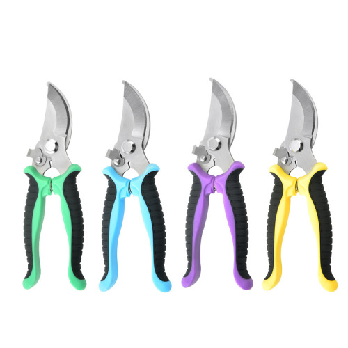 Garden tools fruit tree pruning shears flower art grafting gardening shears factory stainless steel thick branch shears branch scissors