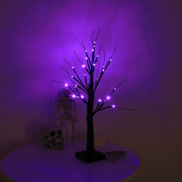 24 lights [purple light]
