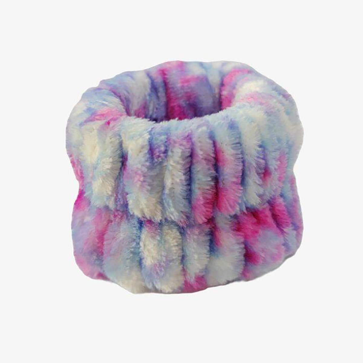 Lavado de cara de felpa, muñequera, lavado, manga a prueba de humedad, artefacto, franela para niñas al por mayor, fuerte absorción de agua, lazo para el cabello de muñeca simple