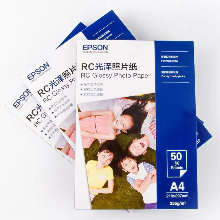 Epson original photo paper photo paper RC Matt gloss 6 inch a4 format inkjet printer special photo paper