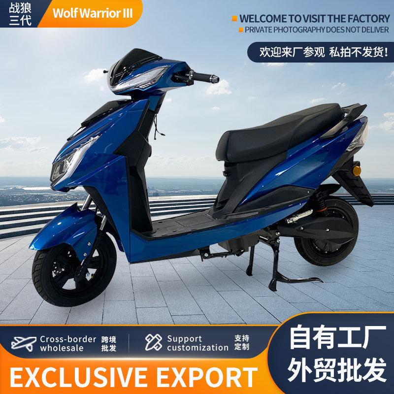 Full Container Export of Ready-Made Electric Vehicles, Wolf Warrior Electric Bicycles, Pedal Electric Motorcycles, Foreign Trade Cross-Border Direct Supply