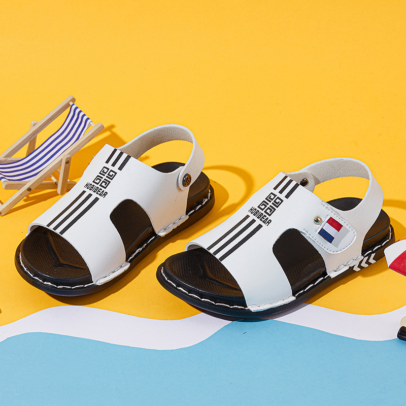 哈比熊男童凉鞋2021夏季新款童鞋韩版时尚沙滩鞋男童运动鞋子代发