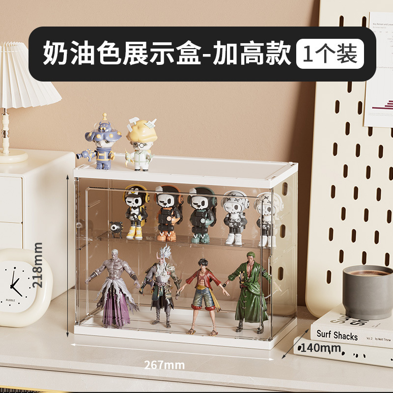 [Estante de exhibición de almacenamiento de caja ciega] Vitrina de escritorio acrílica Estante de caja de almacenamiento de burbuja transparente Mart al por mayor