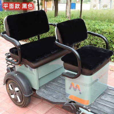 Electric car cushion winter warm thickened seat
