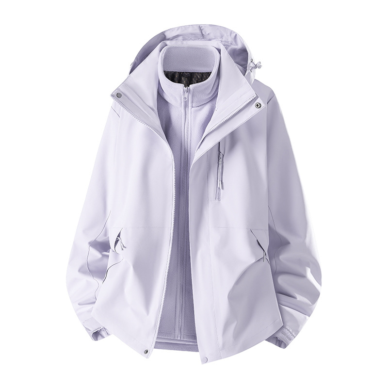 2026 chaqueta de asalto al aire libre 3 - en - 1 hombre y mujer chaqueta deportiva de capa suave chaqueta de montaña chaqueta impermeable