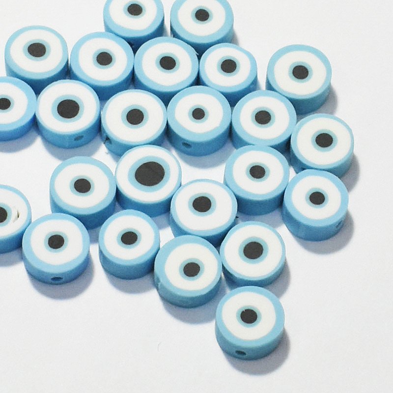 100 PCS/Package Soft Clay Eye Beads display picture 10