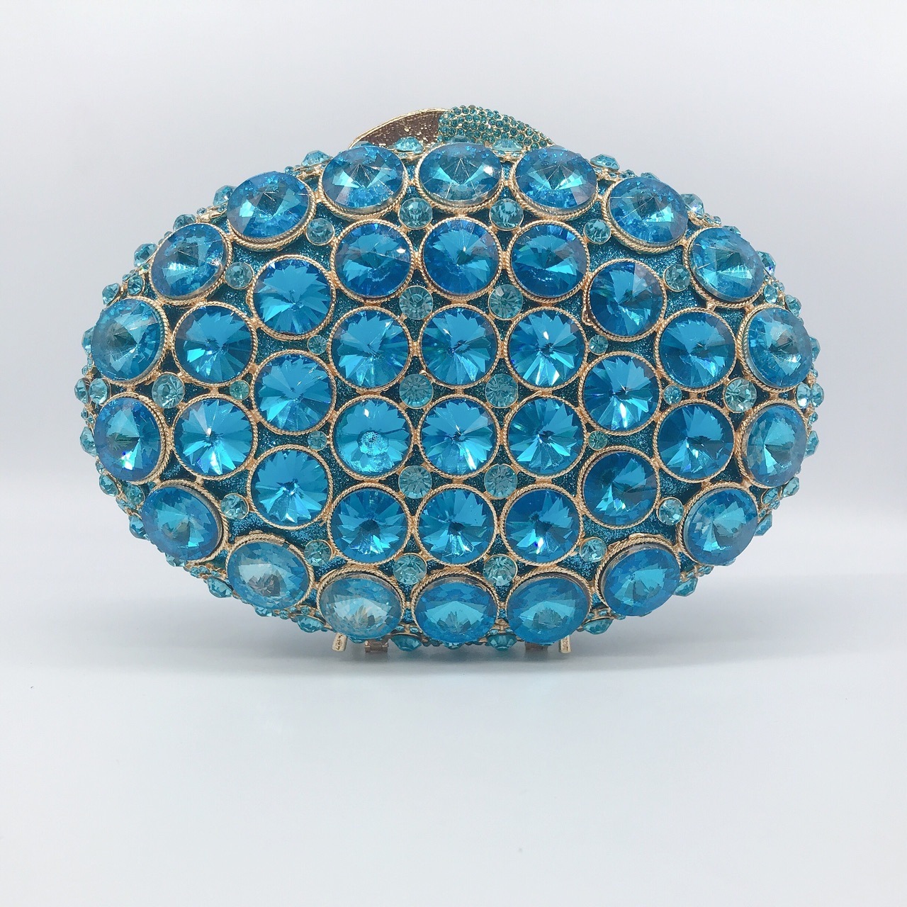 * suministro transfronterizo hueco metal con diamantes bolsas de cena vestidos de banquete de damas bolsas de moda de mano de diamantes