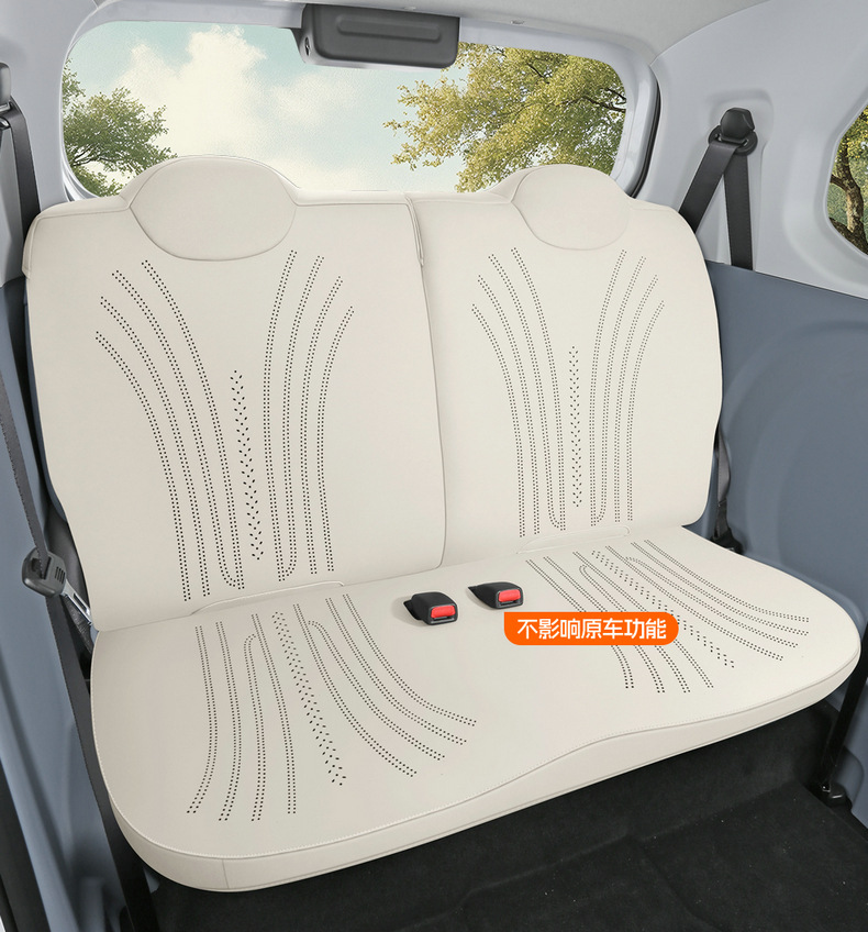 2025 Pentium Pony Special Suede Leather Saddle Pad, Wear-Resistant and Comfortable for All Seasons, Cartoon Car Seat Cushion and Seat Cover