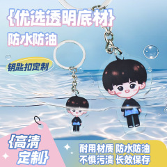 Xiaohongshu のクリエイティブで面白いテキストのアクリルキーホルダー、面白いガジェット、スクールバッグペンダント、ギフト