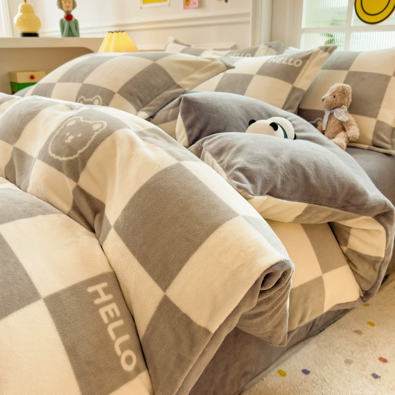 Winter fresh keep warm duvet cover, increased thickness, wholesale